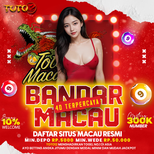 TOTO12 ⭐️ Gabung Situs Bandar Toto Macau Diskon Tinggi Bayar Full
