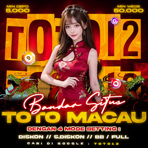 TOTO12 >> Login Bandar Toto Macau Resmi Dengan 4 Mode Betting & Bonus Menarik