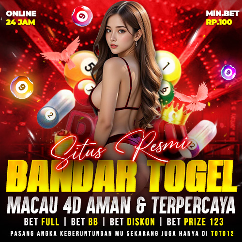 TOTO12 • Situs Resmi Bandar Togel Macau 4D Aman & Terpercaya