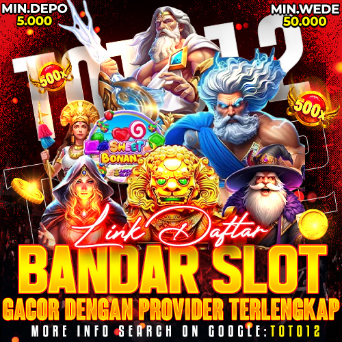 TOTO12 - Link Daftar Bandar Slot Gacor Dengan Provider Terlengkap