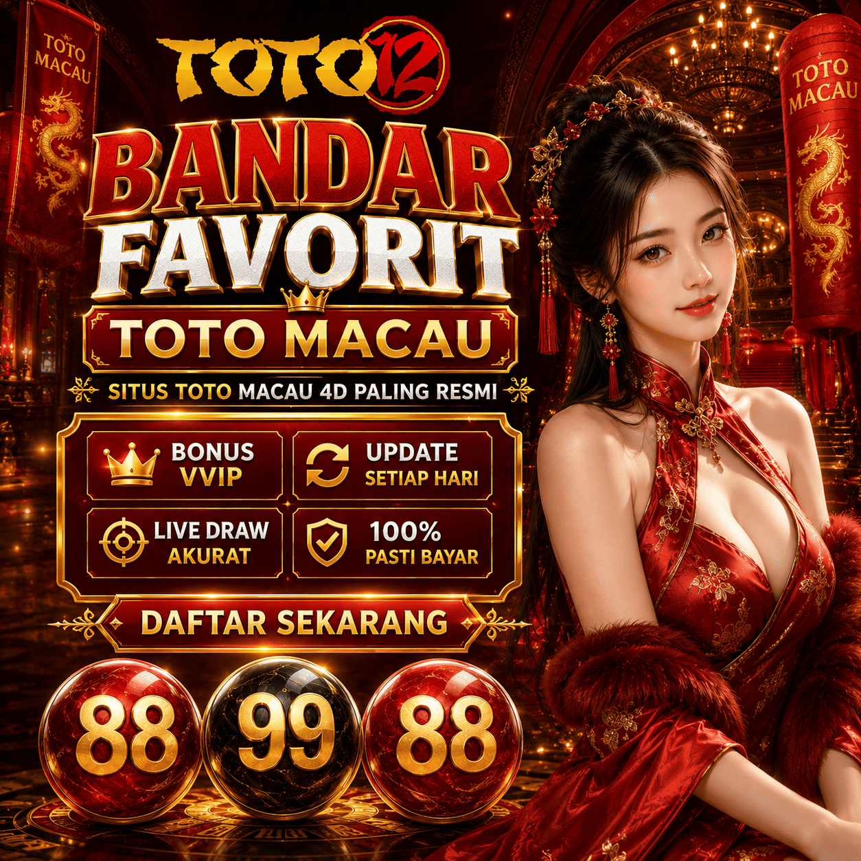 TOTO12 : Situs Resmi & Login Bandar Favorit Toto Macau 4D Tahun 2026
