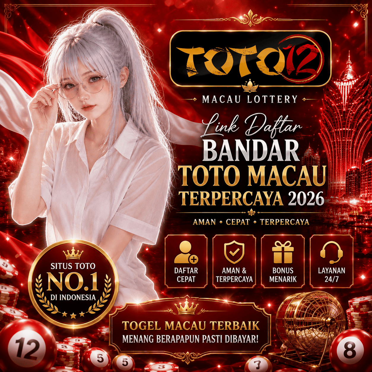 TOTO12 : Link Daftar Bandar Toto Macau Terpercaya 2026